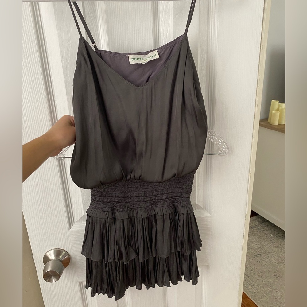 Grey skirt and tank set. Excellent condition!